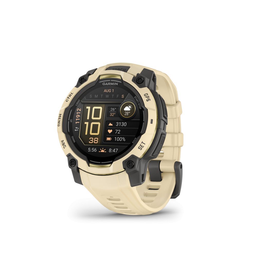 Умные часы Garmin  Instinct 3 – 45 mm, AMOLED
Citrine with Citrine Band
