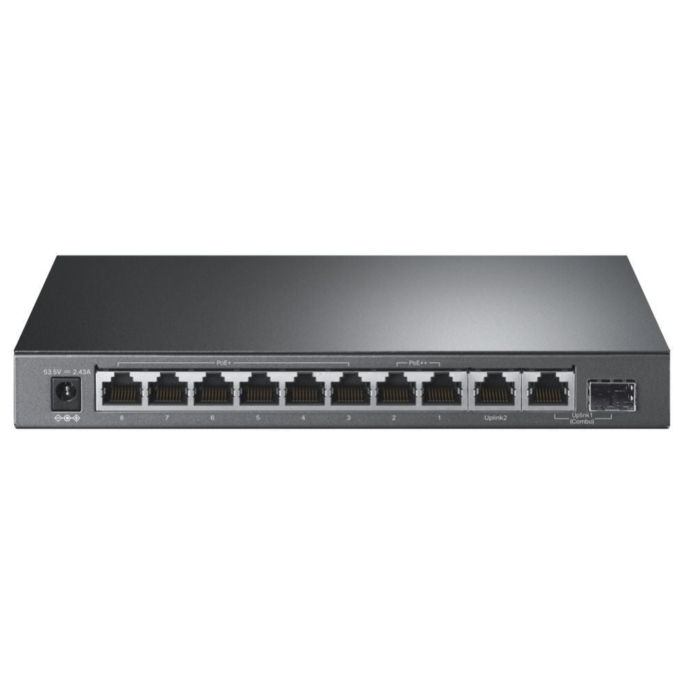 Коммутатор TP-Link  NET SWITCH 10PORT 6POE+ 2POE++/TL-SG1210PP
