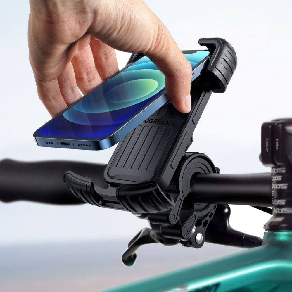Авто держатель Ugreen  Universal Bike Phone Holder for Bike Motorcycle Handlebar (LP494 Black) Black