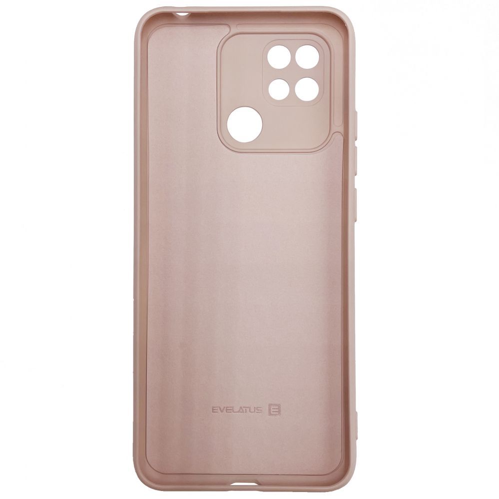 Back panel cover Evelatus Xiaomi Redmi 10C / C40 Nano Silicone Case Soft Touch TPU Beige