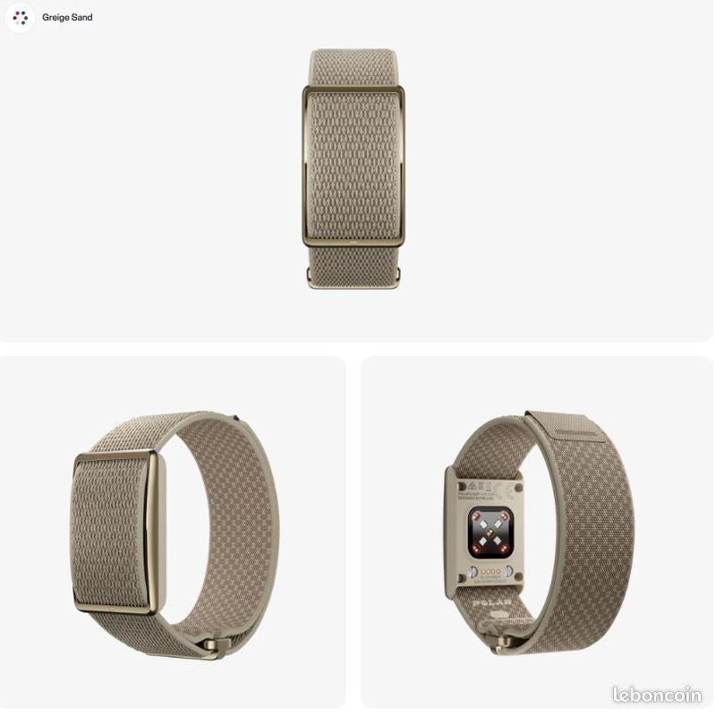 Fitness käevõru Polar  LOOP GEN2 GLD/SAND S-L