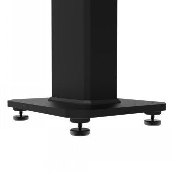 TV bracket KANTO AUDIO KANTO AUDIO 26" TALL FILLABLE SPEAKER STANDS WITH ISOLATION FEET - BLACK (PAIR)