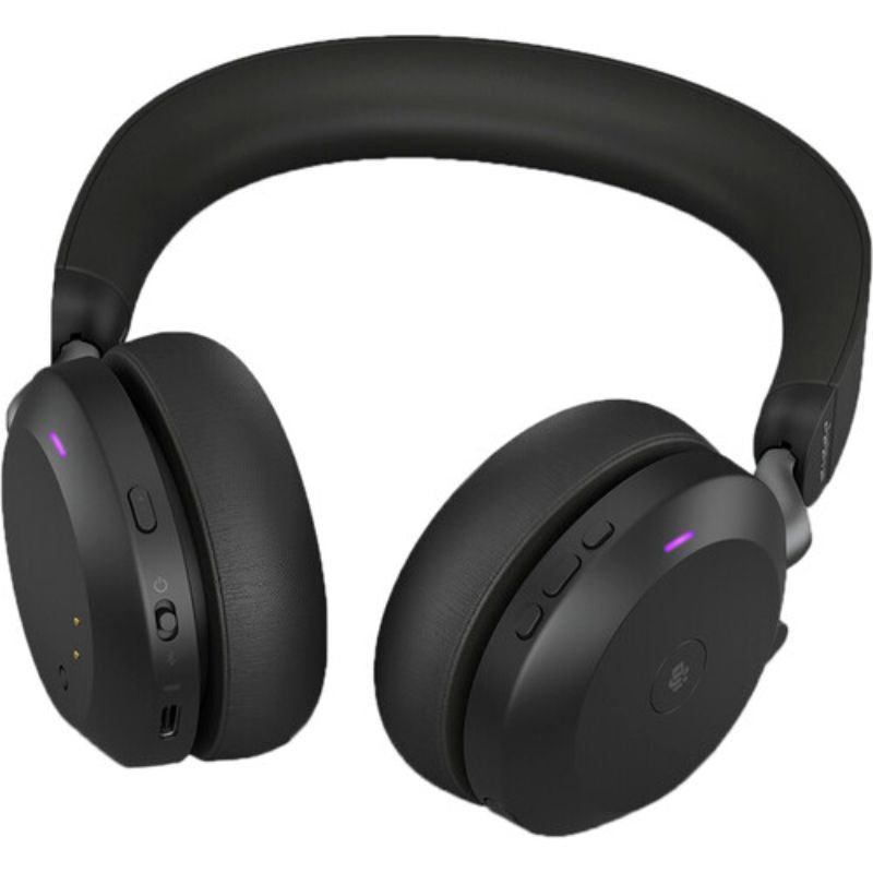 Wireless headphones Jabra  Jabra Evolve2 75 Link380a MS Stereo Black