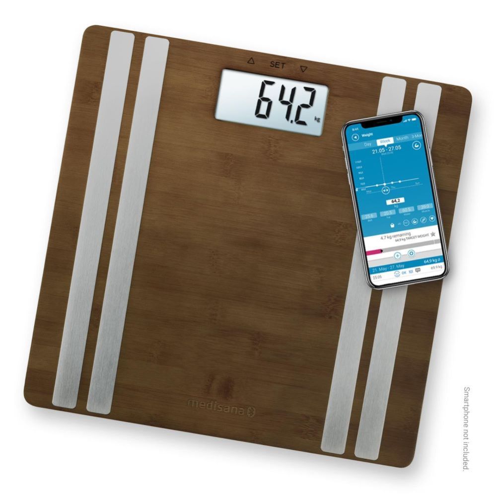 Scales Medisana  Medisana BS 552 connect bamboo body analysis scale