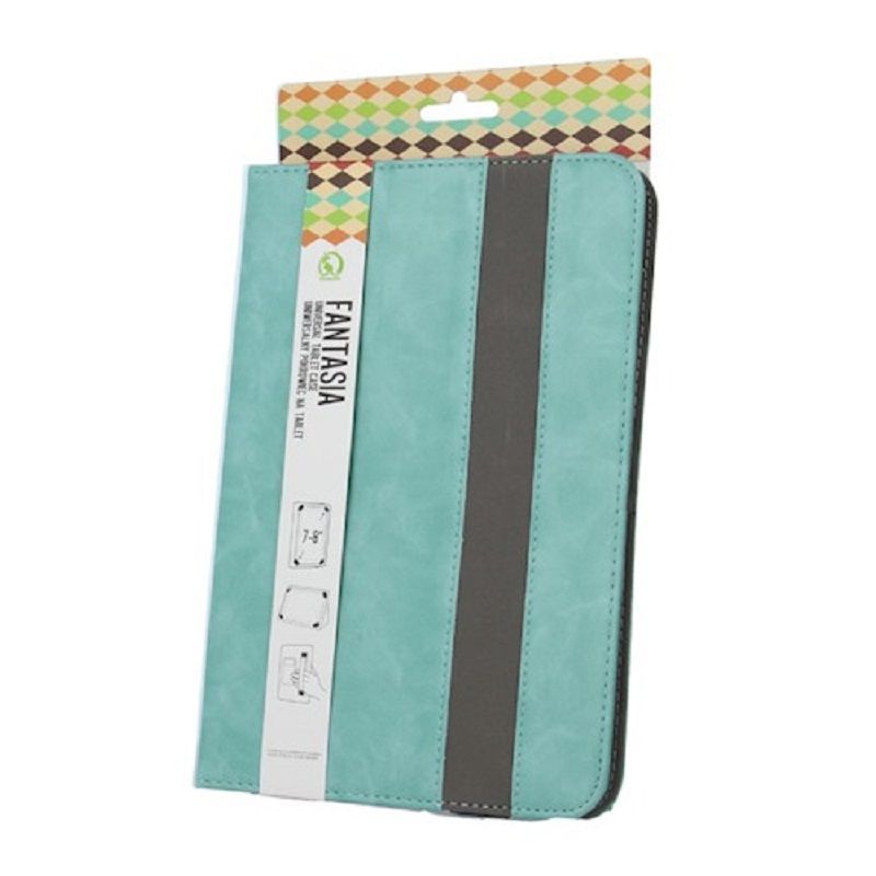 Book case GreenGo  Case Fantasia for Tablet 7-8 Mint