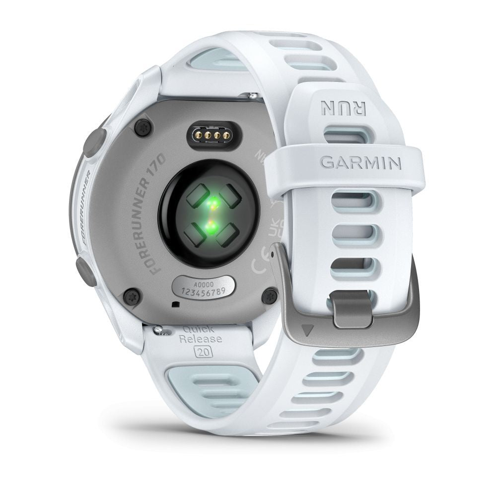 Nutikell Garmin  FORERUNNER 170 Whitestone with Whitestone/Cloud Blue Band