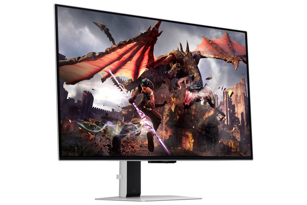 Монитор Samsung  LS32DG802SUXDU 32" OLED G8 G80SD UHD Monitor 3840x2160/16:9/200cd/m2/0.03ms, DP, HDMI, USB