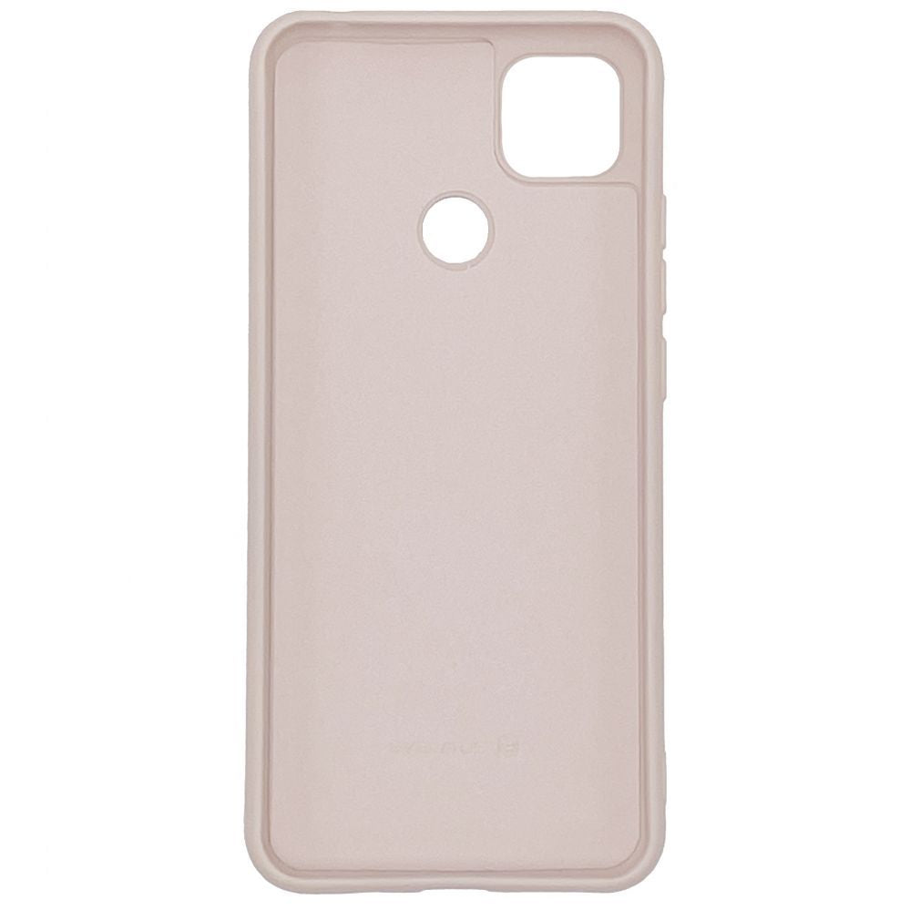 Back panel cover Evelatus Xiaomi Redmi 9C / 10A 4G Nano Silicone Case Soft Touch TPU Beige
