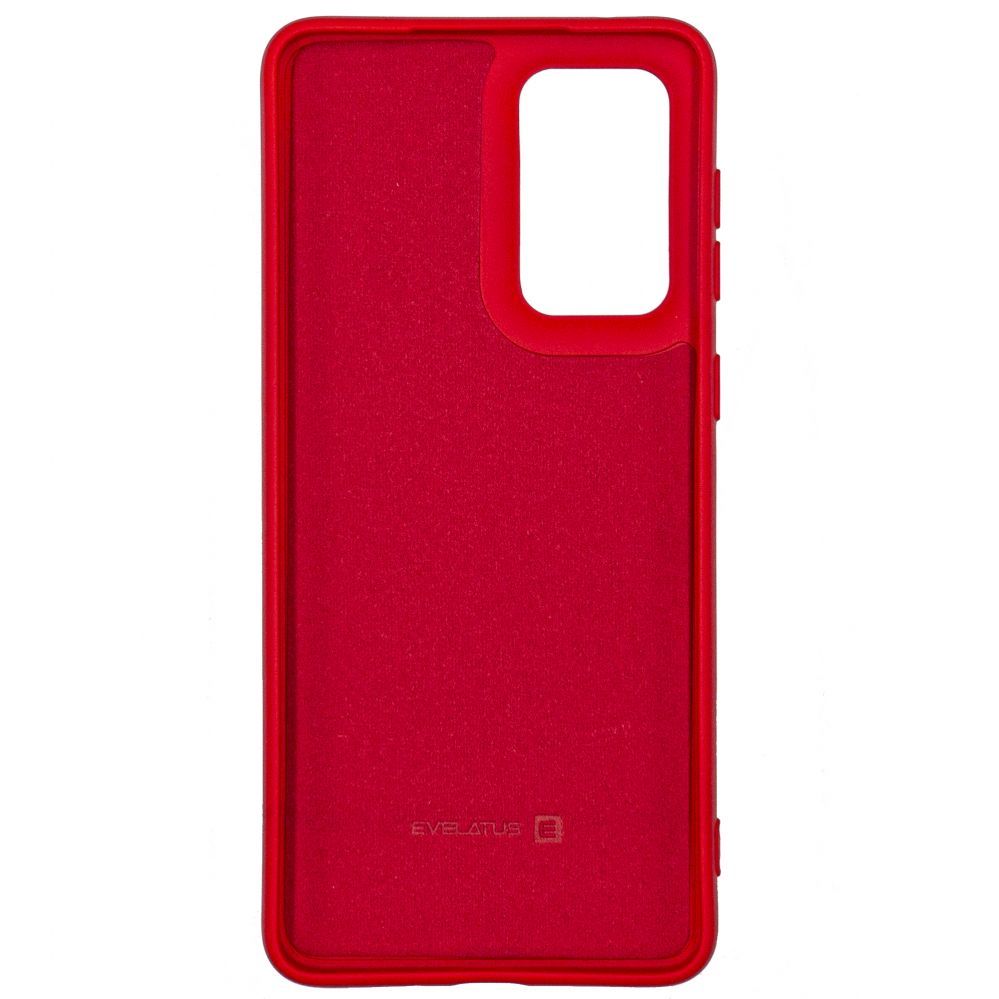Back panel cover Evelatus Samsung Galaxy S20 FE/S20 FE 5G Nano Silicone Case Soft Touch TPU Red