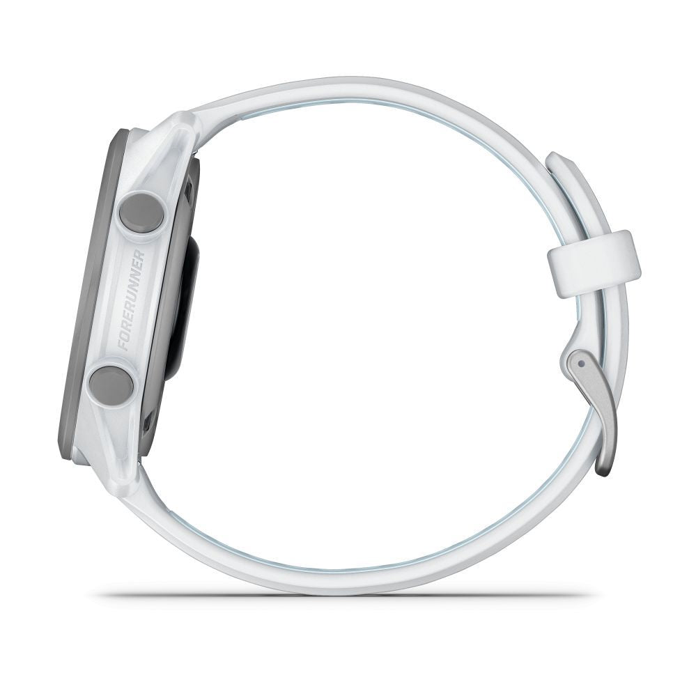 Nutikell Garmin  Forerunner 170 Music, Whitestone with Whitestone/Cloud Blue Band