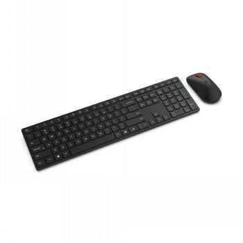 Компьютерная клавиатура Lenovo  LENOVO WIRELESS MULTI-MODE PRO COMBO KEYBOARD AND MOUSE 6000 - U.S. ENGLISH WITH EURO SYMBOL AI