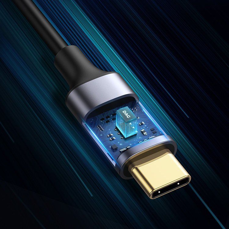 Cable Ugreen  Ugreen audio cable USB Type C (male) - 2RCA (male) 1.5m gray (20193 CM451)
