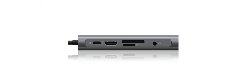 Беспроводные наушники Raidsonic  Icy Box IB-DK4040-CPD USB Type-C  DockingStation with two video interfaces