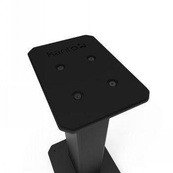 TV bracket KANTO AUDIO  KANTO AUDIO 22" TALL FILLABLE SPEAKER STANDS WITH ISOLATION FEET - BLACK (PAIR)