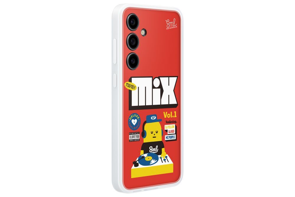 Back panel cover Samsung  MS721CRE Flipsuit Case Samsung Galaxy S24 FE, Red