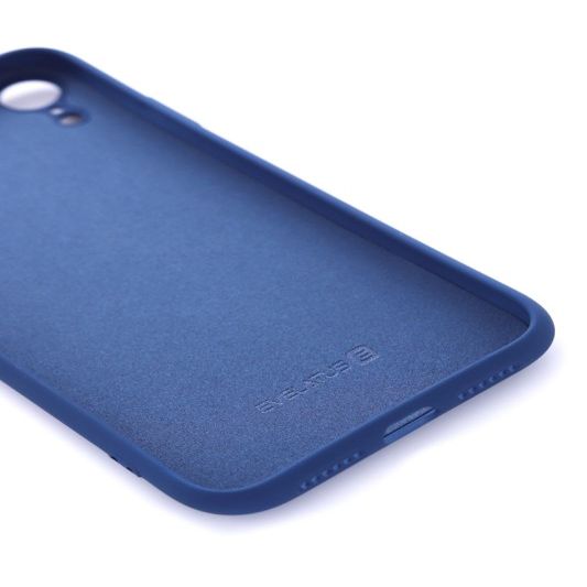 Tagakaaned Evelatus Apple iPhone XR Nano Silicone Case Soft Touch TPU Dark Blue