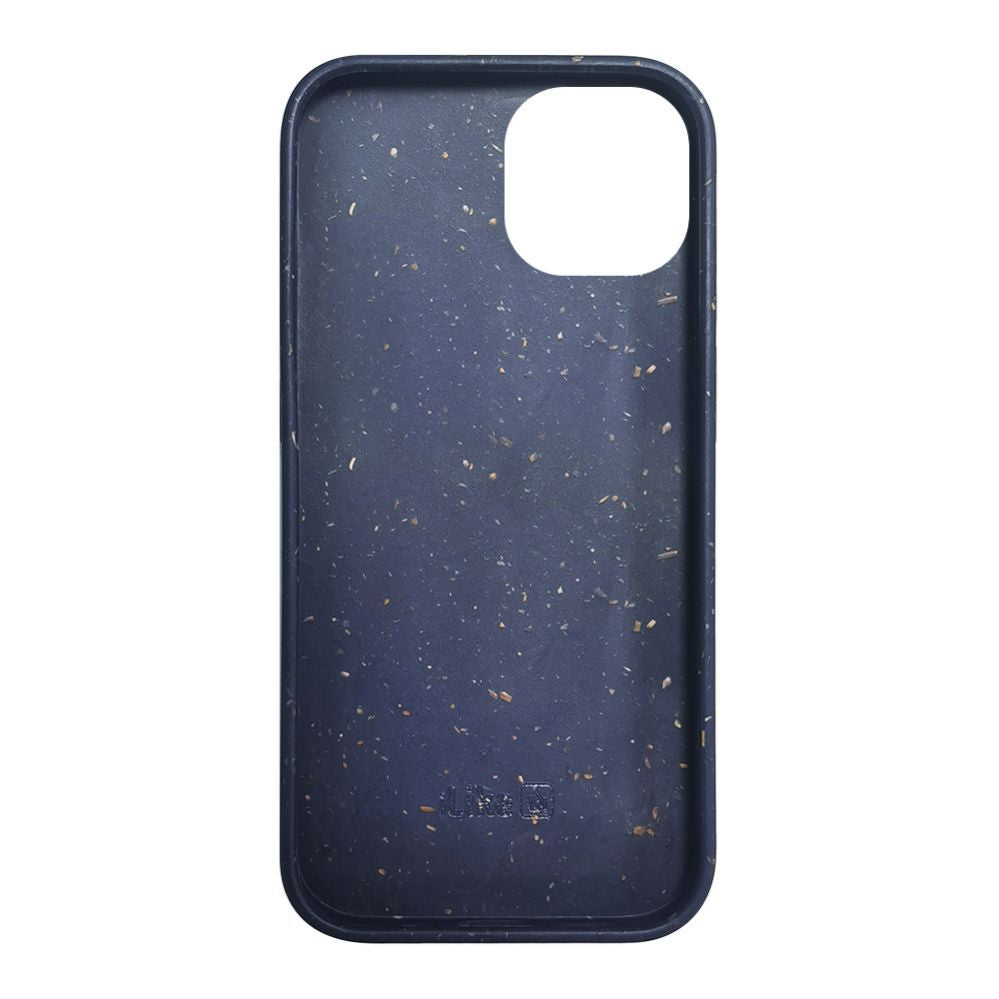 Чехол на заднюю панель iLike Apple iPhone 13 Silicone plastic case Eco Print Design Blue