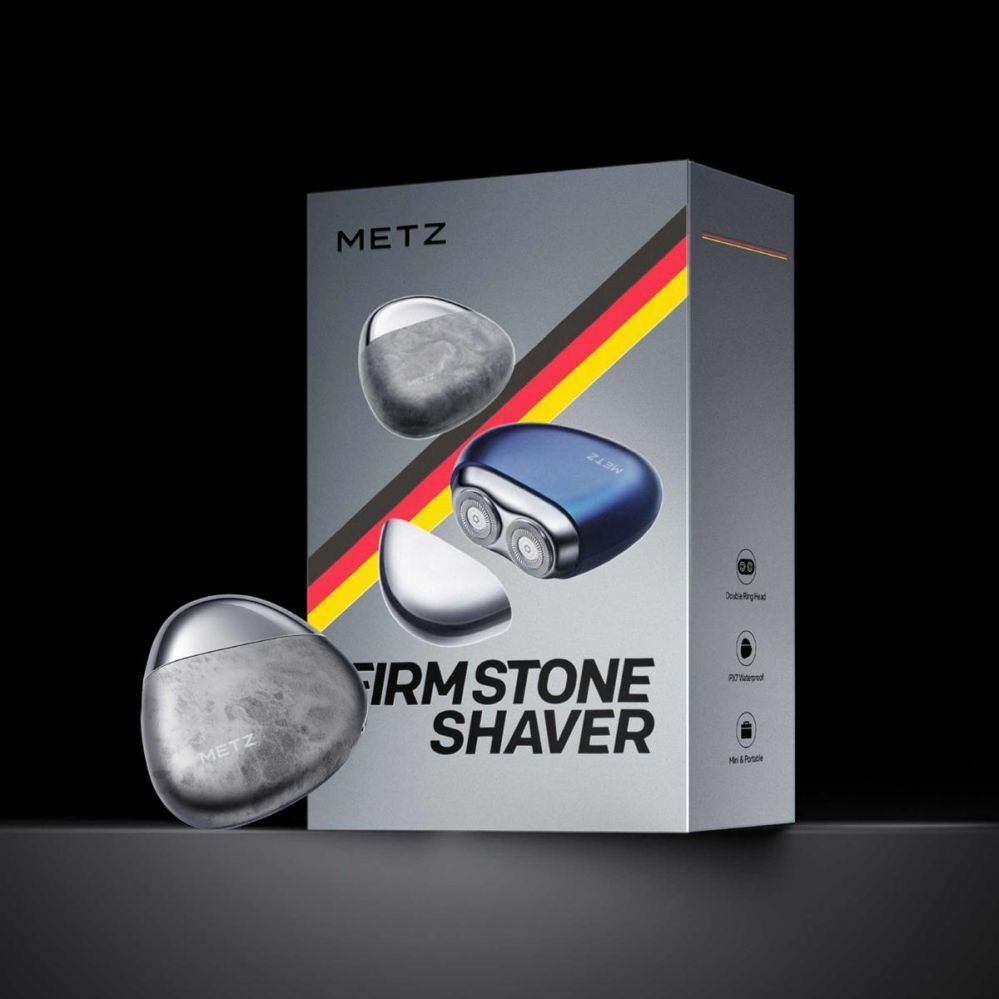 Бритва METZ  MZPS021 Metz Firm stone Shaver, Navy Blue.