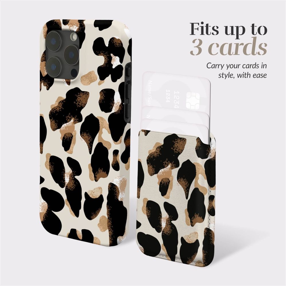 Чехол на заднюю панель Mio  MIO Leopard Magsafe Case Compatible Card Holder