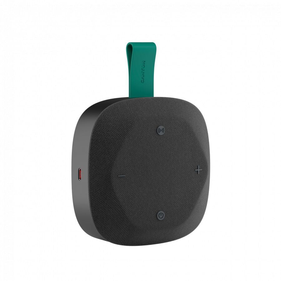 Bluetooth speakers Canyon  CANYON speaker HEXAGON 10 TWS 8W IPX5 Black Green