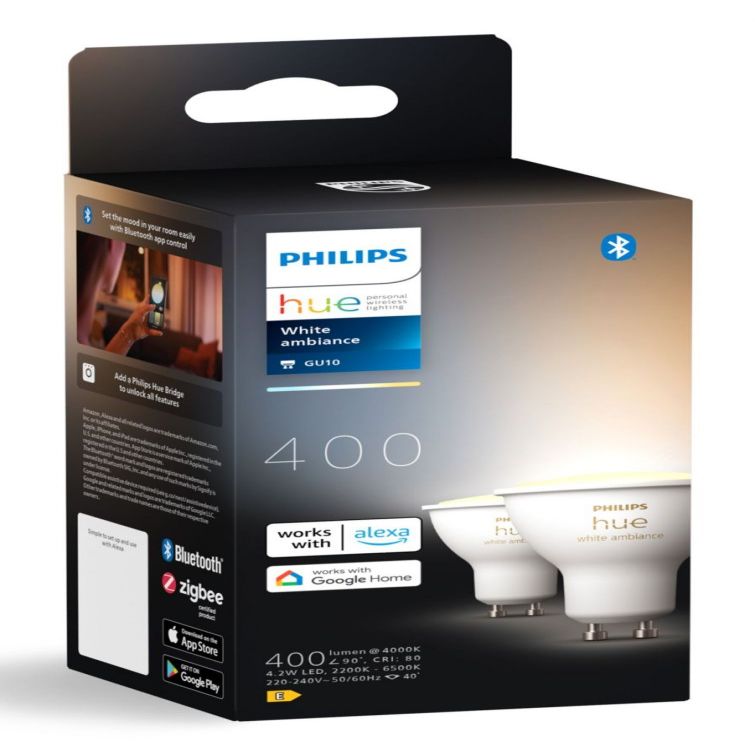 Nutikas seade Philips  LIGHT BULB GU10 HUE WHITE/2PACK 929003666702