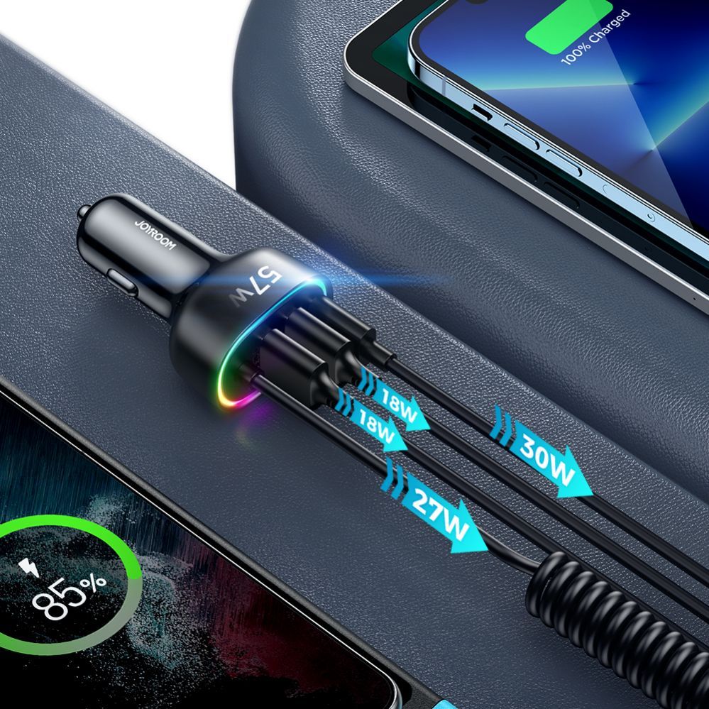Kaabel Joyroom  Lightning (male) || USB-A (female) || USB-C (female)