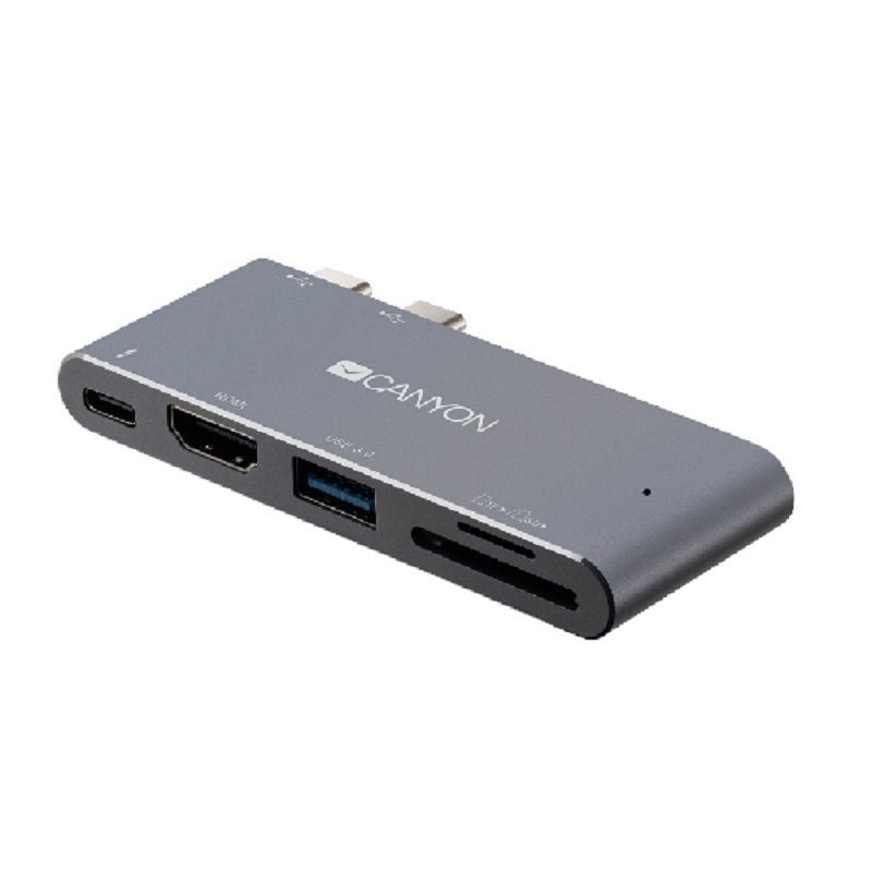 Converter Canyon  DS-5 Multiport Docking Station with 5 port Space Gray