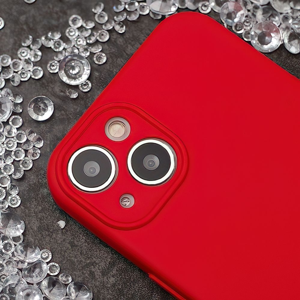 Back panel cover iLike - Silicon case for Samsung Galaxy A57 5G red
