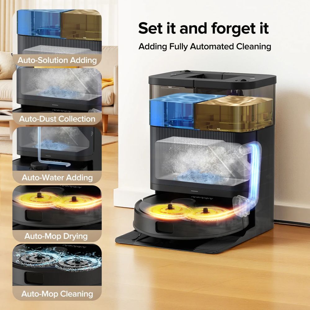 Tolmuimeja Lubluelu  One Robotic Vacuum S1000 Black
