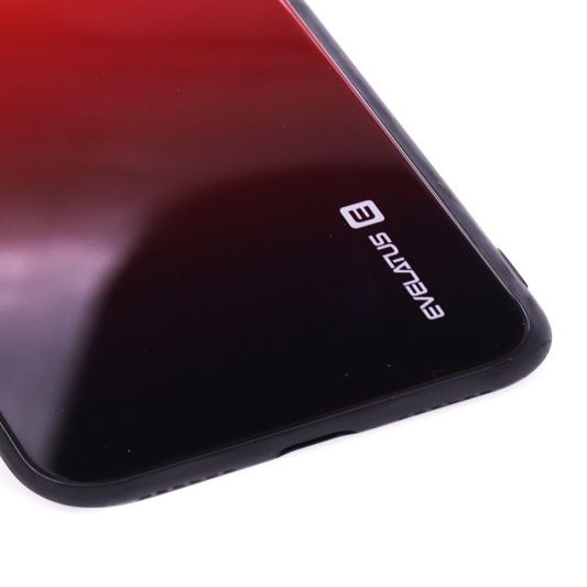 Чехол на заднюю панель Evelatus Apple iPhone X/Xs Gradient Glass Case 5 Passion