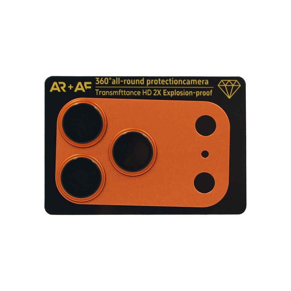 Protective glass Evelatus Apple iPhone 17 Pro Full body camera lens protection premium Orange