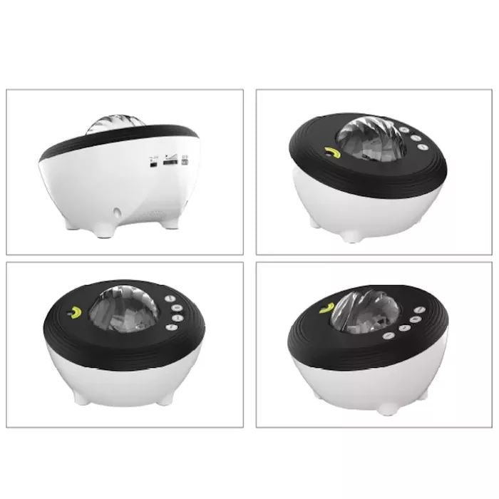 LED Spotlight Elight  J1 Aurora projector with atmosphere sounds & Bluetooth speaker Smart Wi-Fi Bluetooth App control White