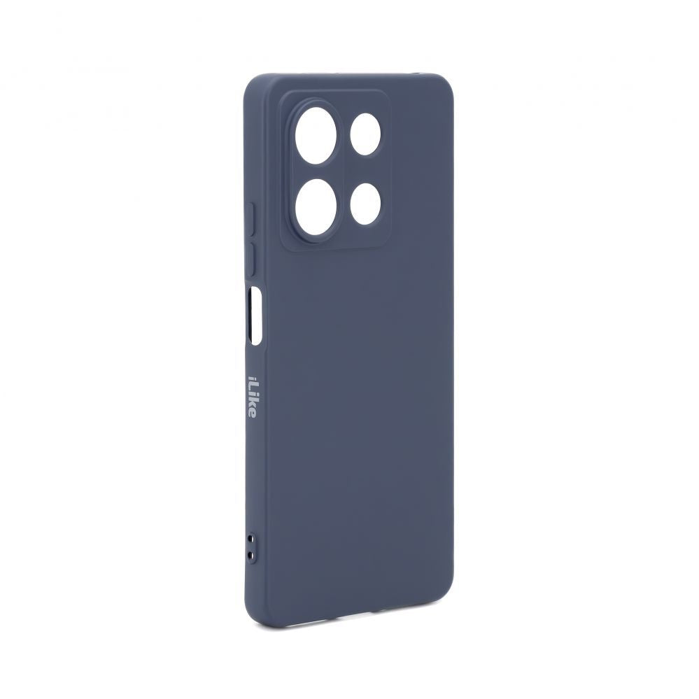 Чехол на заднюю панель iLike Xiaomi Redmi Note 13 5G Nano silicone case Midnight Blue