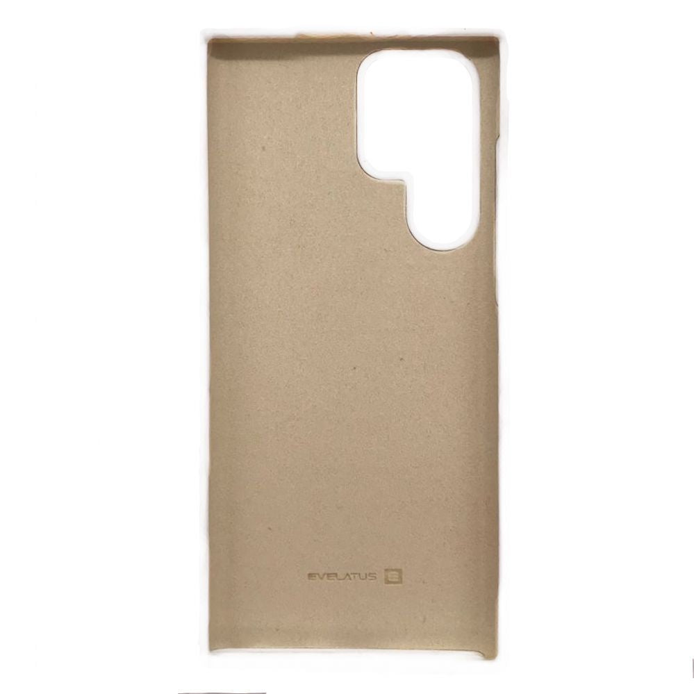 Back panel cover Evelatus Samsung Galaxy S22 Ultra Premium Soft Touch Silicone Case White