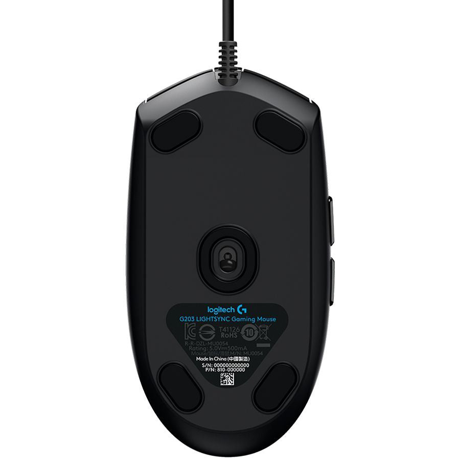 Computer mouse Logitech  LOGITECH G102 LIGHTSYNC Corded Gaming Mouse - BLACK - USB - EER