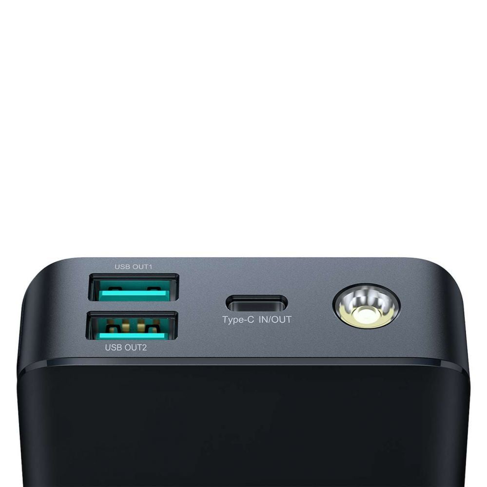 Väline aku Joyroom  Powerbank Joyroom JR-PBF02 30W 20000mAh + USB-A - USB-C cable 0.25m - black