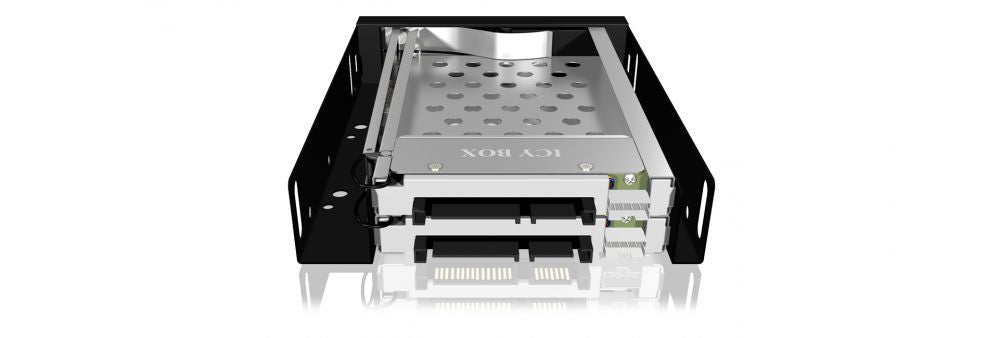 Monitor accessory Raidsonic  Icy Box IB-2227StS Storage Drive Cage for 2.5" HDD, Black