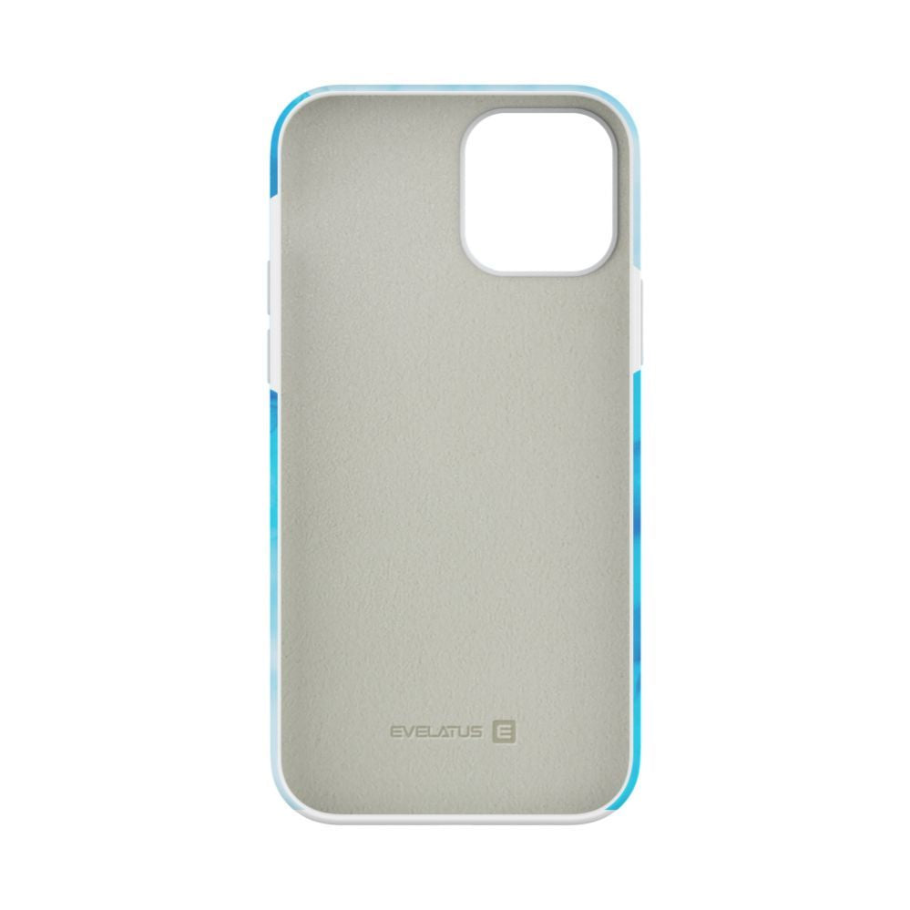 Tagakaaned Evelatus Apple iPhone 12 Pro Max Premium Silicone case Customized Print Blue