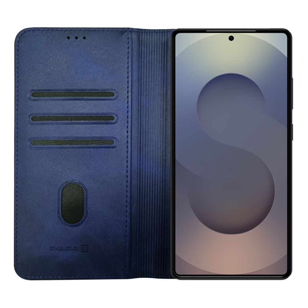 Чехол книжка Evelatus Samsung Galaxy S25 Ultra Book Case Folio Blue