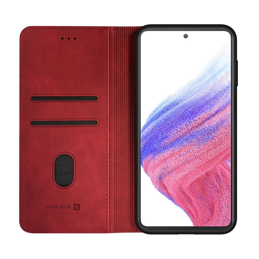 Book case Evelatus Samsung Galaxy A53 Book Case Folio Red