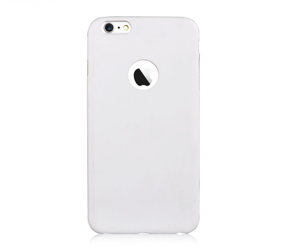 Back panel cover Devia Apple iPhone 6/6s Blade case Pure White