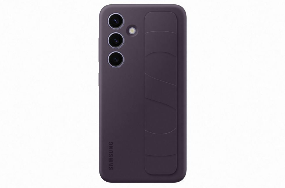 Back panel cover Samsung  GS921CEE Standing Grip Case Samsung Galaxy S24, Dark Violet