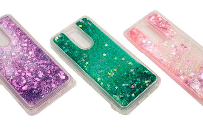 Чехол на заднюю панель Evelatus Xiaomi Redmi 8 Shining Quicksand Case Pink