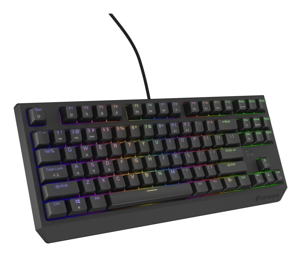 Computer keyboard Genesis  THOR 230 | Mechanical Gaming Keyboard | Wired | US | Black | USB Type-A | Outemu Brown