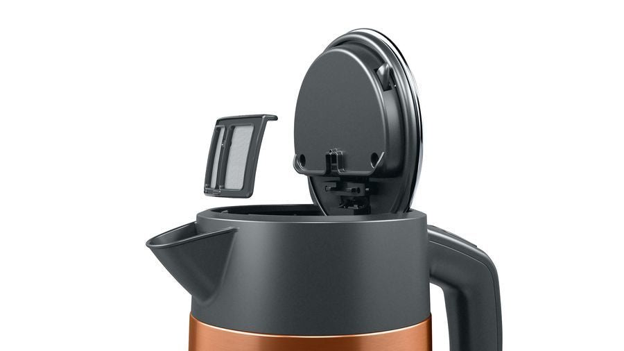 Veekeetja Bosch  Kettle TWK4P439 Electric, 2400 W, 1.7 L, Stainless steel, Copper, 360° rotational base