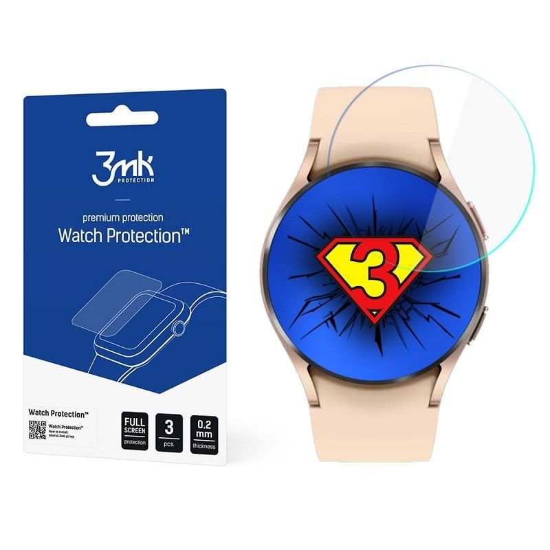 Screen protection 3MK Samsung Galaxy Watch 4 40cm FlexibleGlass Lite