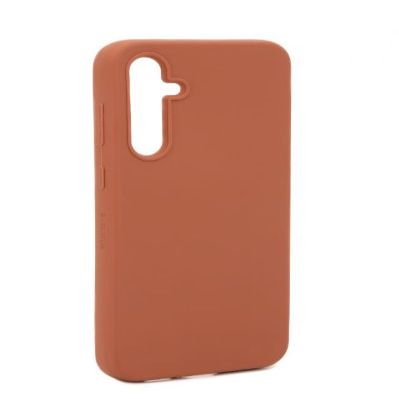 Чехол на заднюю панель Evelatus Samsung Galaxy A54 Premium Soft Touch Silicone Case Saddle Brown
