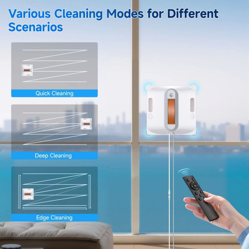 Vacuum cleaner Lubluelu  Lubluelu CHYW201 Smart Window Cleaning Robot