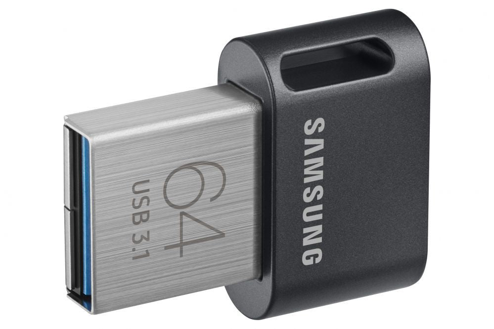 Флеш-накопитель Samsung  FIT Plus MUF-64AB/APC 64 GB, USB 3.1, Black/Silver