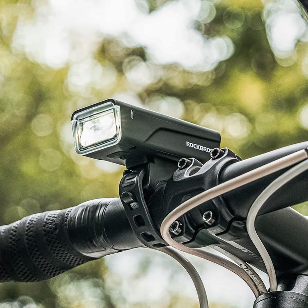 Bicycle accessory Rockbros  Rockbros 24510003001 Front Bike Light 260 lm + USB-C - USB-A Cable - Black